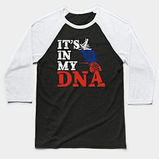 It's in my DNA - Russia Baseball T-Shirt